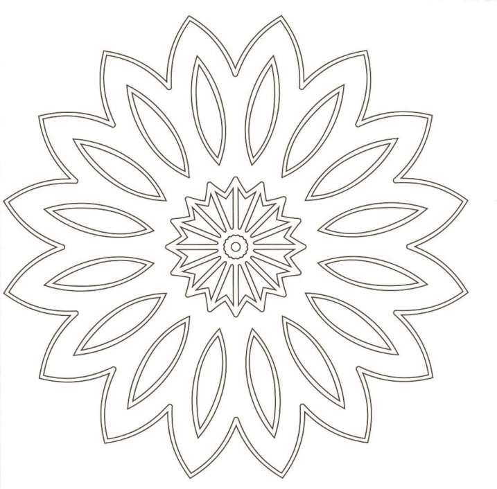 Mandalak koloreztatu