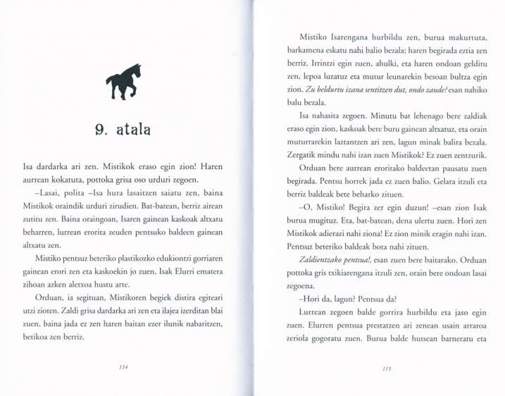 Elur eta zaldizko misteriotsua