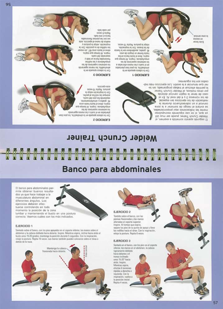 Abdominales. Ejercicios...