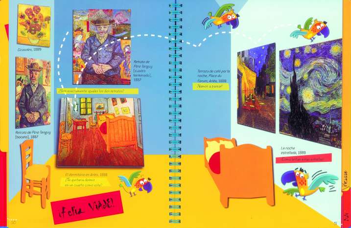 Arte para niños con 6...