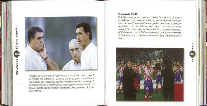 100 años de fútbol español