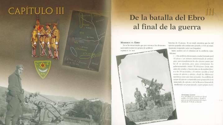 Artillería y carros de...