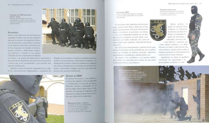 Unidades de élite españolas