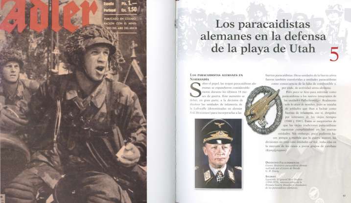 Paracaidistas en Normandía....