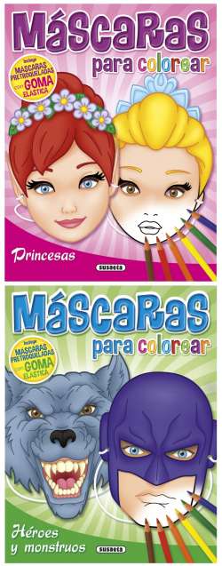 Máscaras para colorear (2...