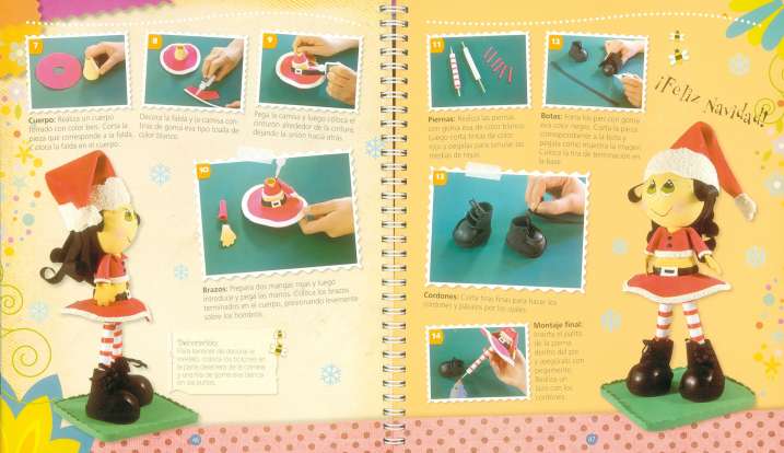 Fofuchas. Muñecas de goma EVA