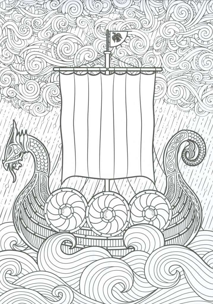 Láminas de arte Vikingo