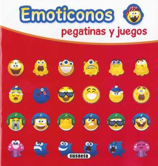 Emoticonos pegatinas y juegos