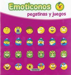 Emoticonos pegatinas y juegos