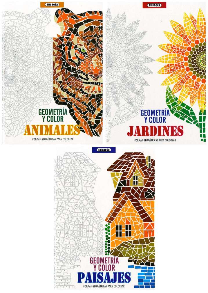 Geometría y color (3 títulos)