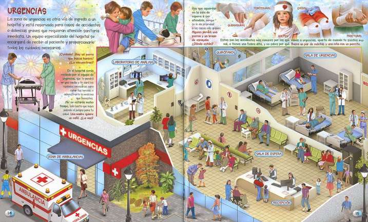 Busca en el hospital