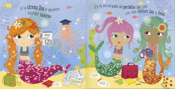 La sirena y la visita real