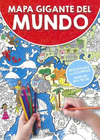 Mapa gigante del mundo