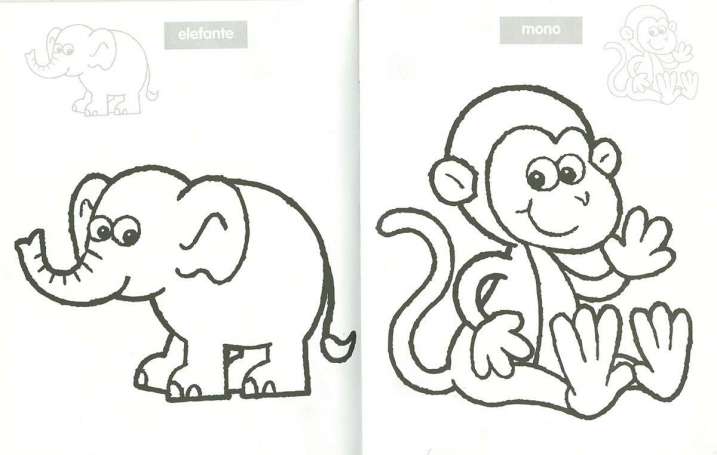 Pega y colorea palabras en...