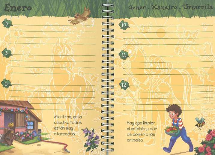 Agenda escolar permanente -...