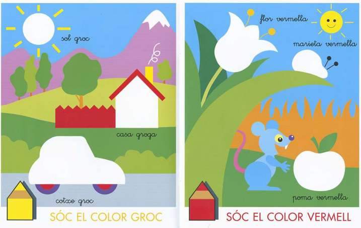 Els colors adhesius didàctics