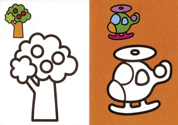 Ya sé colorear 2-3 años