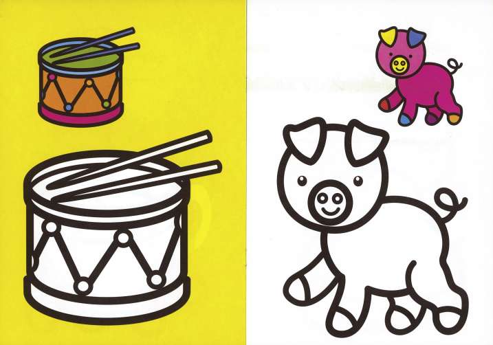 Ya sé colorear 2-3 años