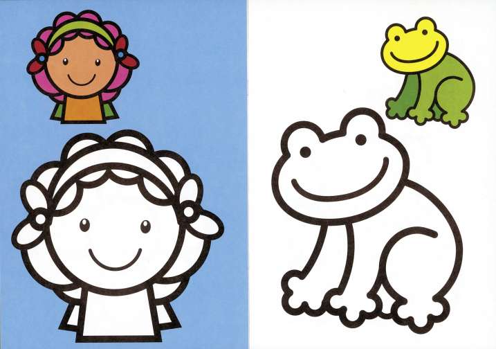 Ya sé colorear 2-3 años