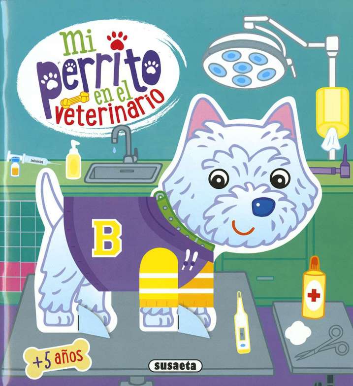 Mi perrito en el veterinario