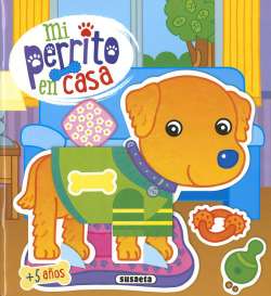Mi perrito en casa