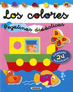 Los colores pegatinas...