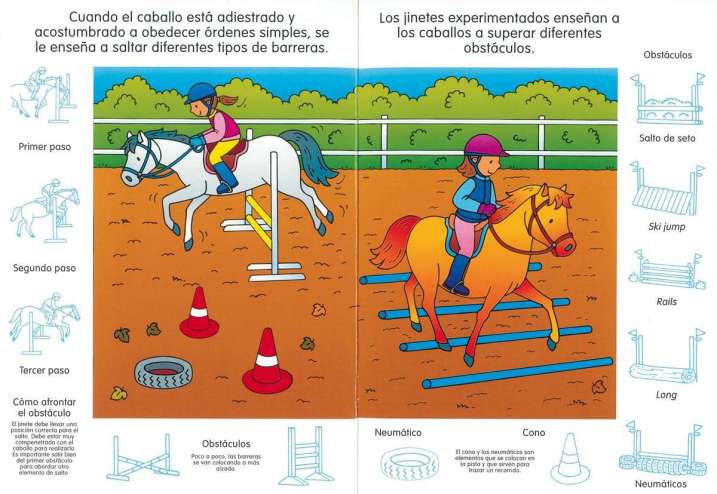 Entreno a mi caballo