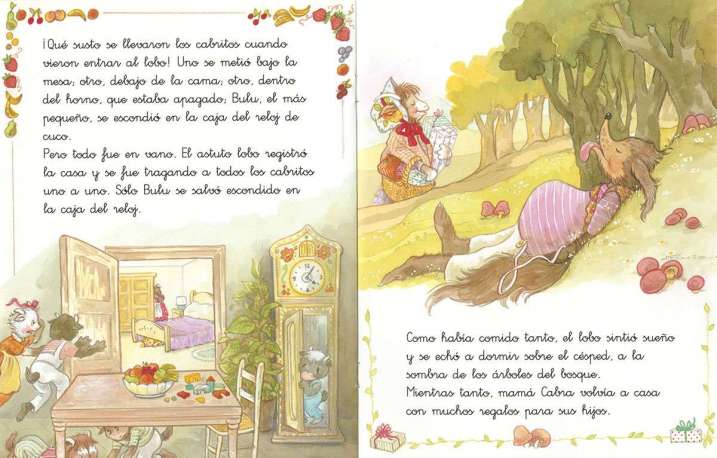 El lobo y los siete...