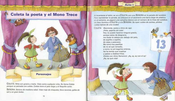 Teatro para niños. Gloria...