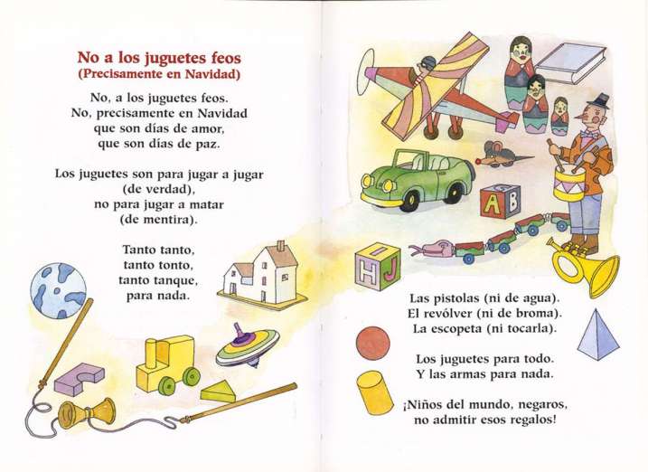 Aquí paz y además Gloria