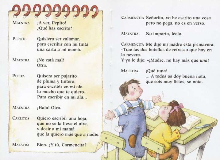 Versos para jugar al teatro