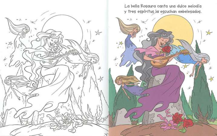 Colorea vampiros nº 4