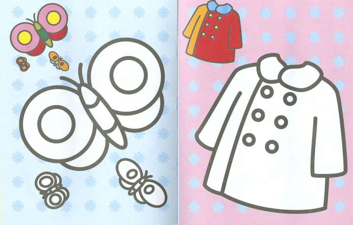 Colorea con rotuladores