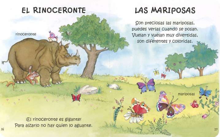 Animales de la selva