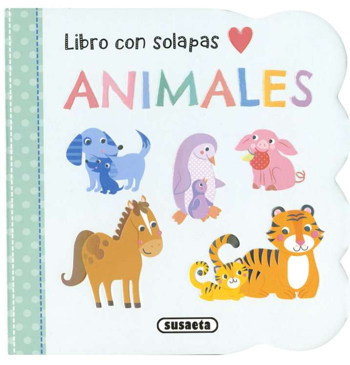 Pegatinas animales 2 años  Editorial Susaeta - Venta de libros infantiles,  venta de libros, libros de cocina, atlas ilustrados