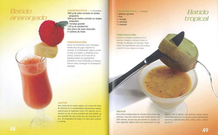Batidos y zumos