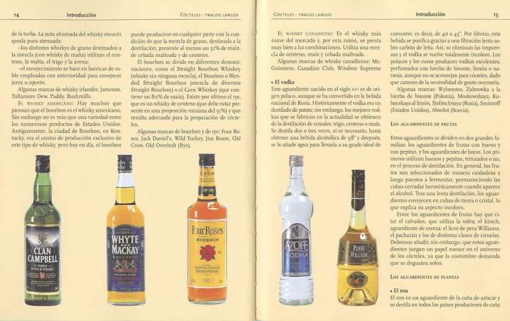 Cócteles. Tragos largos