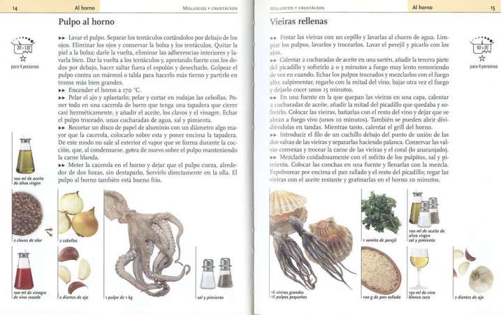 Moluscos y crustáceos