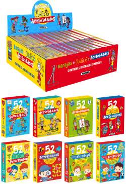 Estuche con 24 barajas de...