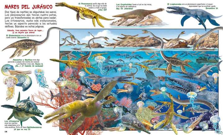 Busca los dinosaurios