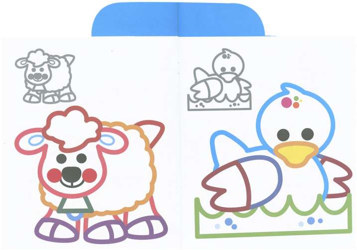 Pegacolori 2-3 años