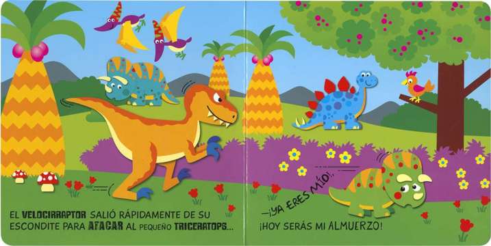 ¡Cuidado con el dinosaurio!