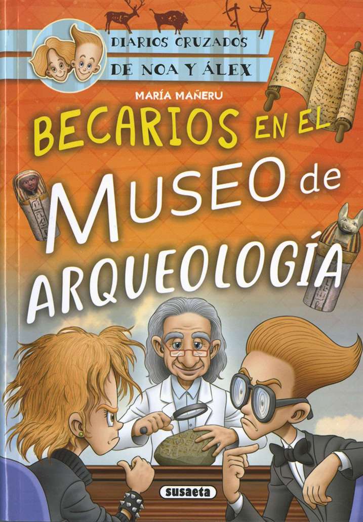 Becarios en el Museo de...
