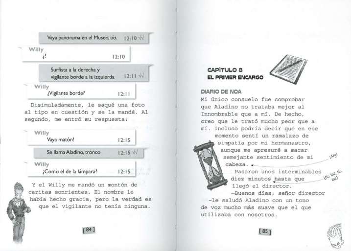 Becarios en el Museo de...