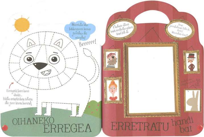 Nire margotzeko motxilla...