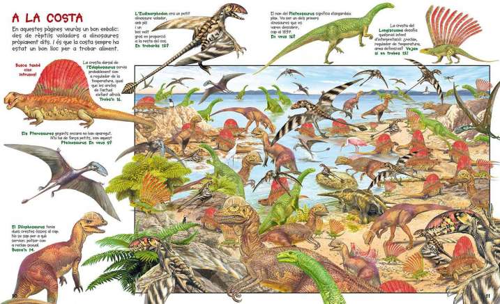 Busca els dinosaures