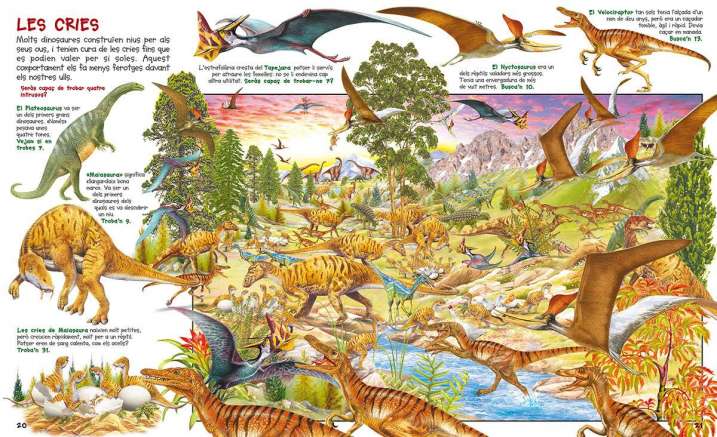 Busca els dinosaures