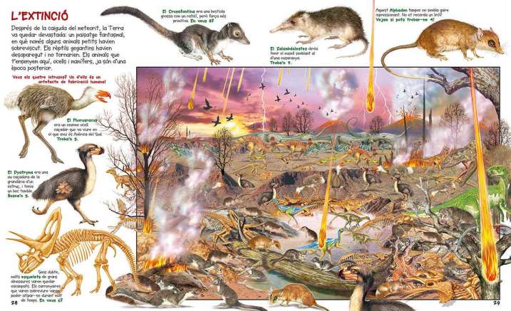 Busca els dinosaures