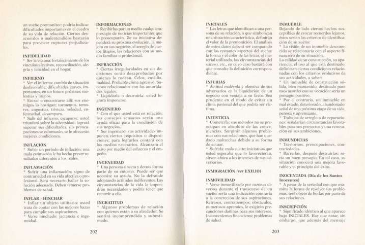 Diccionario de los sueños