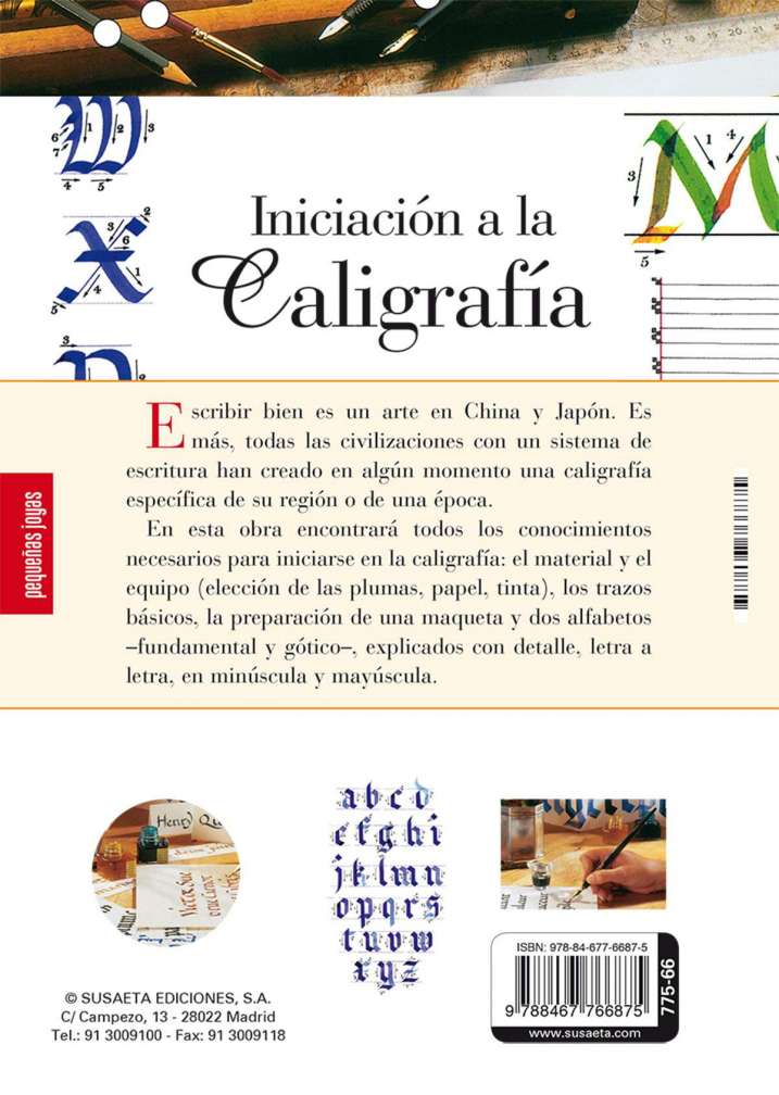 Iniciación a la caligrafía